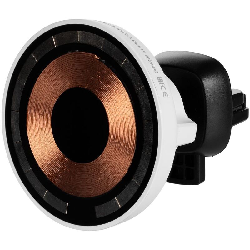 Держатель для смартфона Cooper Auto Wireless с беспроводной зарядкой, белый арт.17703.60