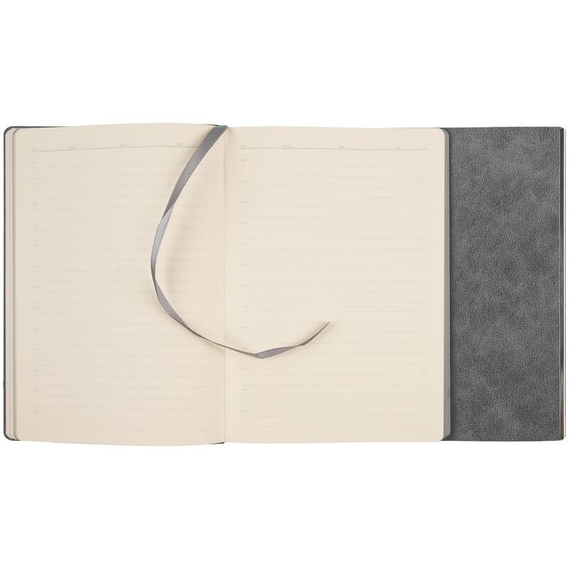 Ежедневник Petrus Flap, недатированный, серый арт.16630.10