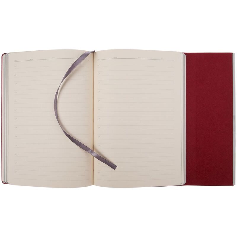 Ежедневник Petrus Flap, недатированный, красный арт.16630.50