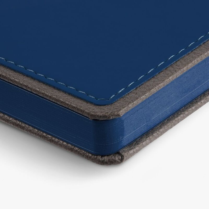 Ежедневник Frame, недатированный,синий с серым арт.16603.41