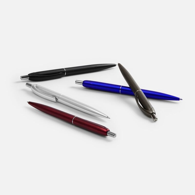 Ручка шариковая Bright Spark, красный металлик арт.18321.50