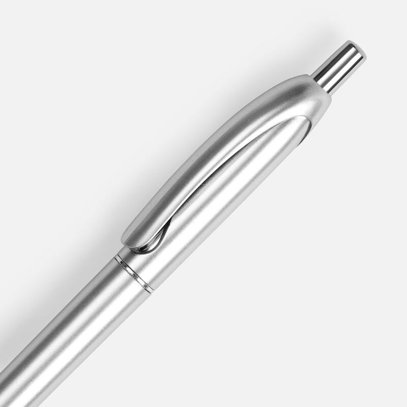 Ручка шариковая Bright Spark, серебристая арт.18321.11