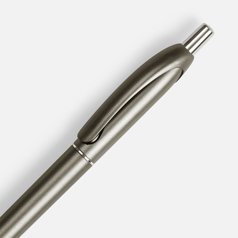 Ручка шариковая Bright Spark, серый металлик арт.18321.10