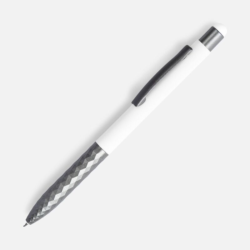 Ручка шариковая Digit Soft Touch со стилусом, белая арт.18322.60