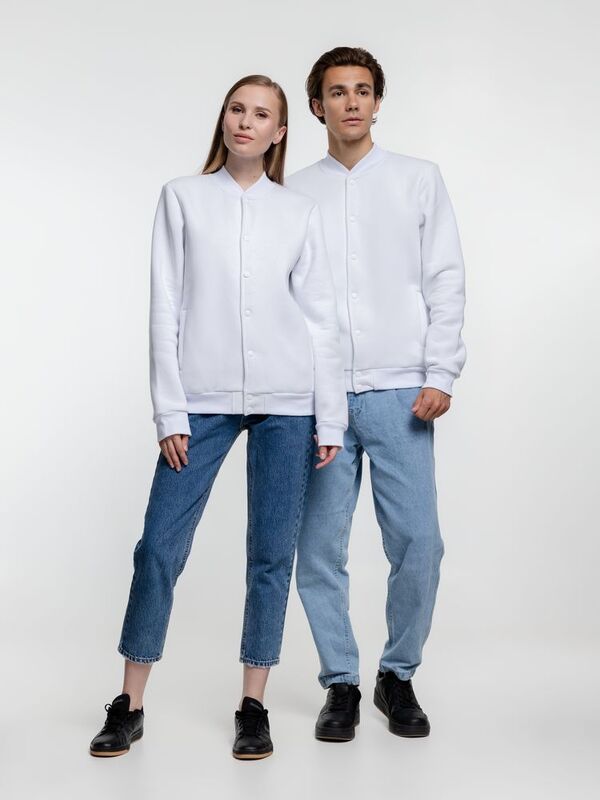 Бомбер Graduate, белый арт.15157.60