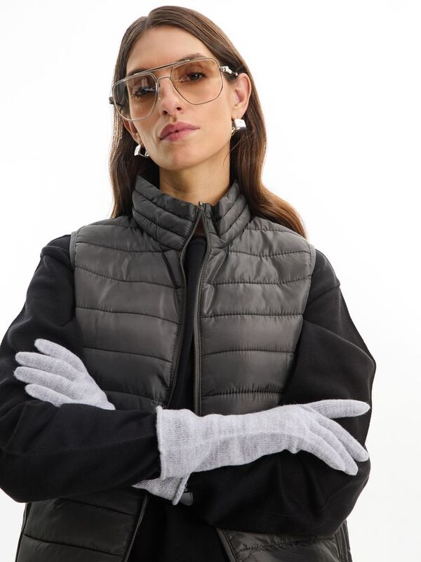 Перчатки Alpine, удлиненные, серые арт.16378.12