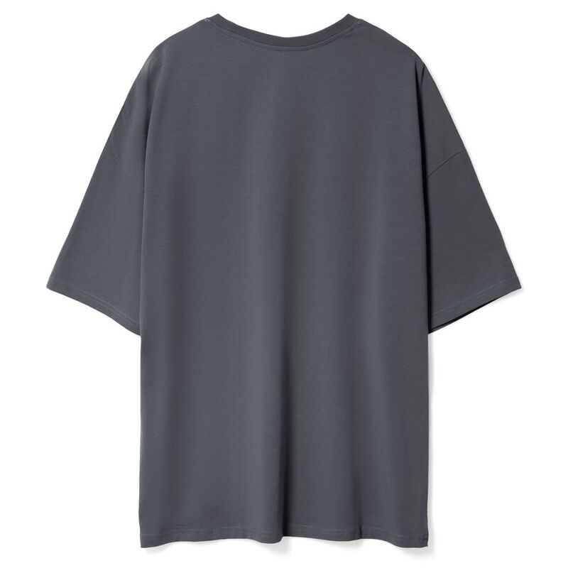 Футболка унисекс оверсайз Crosstown, темно-серая арт.15213.11