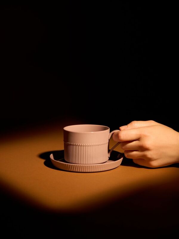 Чайная пара Pastello Moderno, розовая арт.17216.51