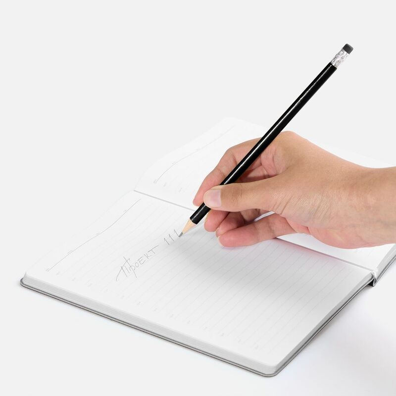 Карандаш простой Triangle с ластиком, черный арт.1884.30