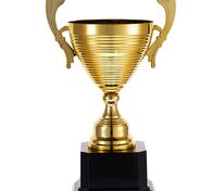 Кубок Floretta Oval, большой, золотистый арт.18334.01