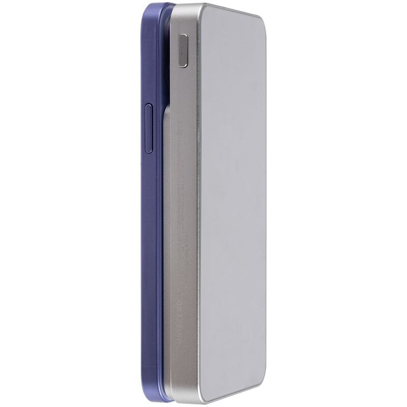 Магнитный беспроводной аккумулятор Cooper Prime 10000 мАч, серебристый арт.17711.10