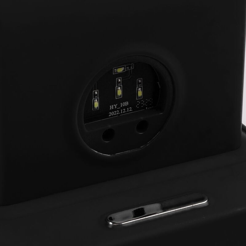 Зарядная станция с подсветкой Cooper Duo, черная арт.17714.30