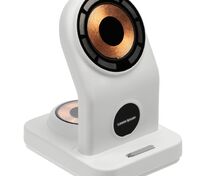 Зарядная станция с подсветкой Cooper Duo, белая арт.17714.60