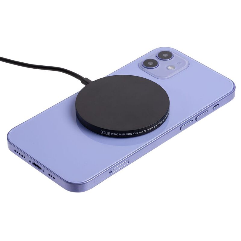 Магнитное зарядное устройство Cooper Rond, 15 Вт, черное арт.17715.30