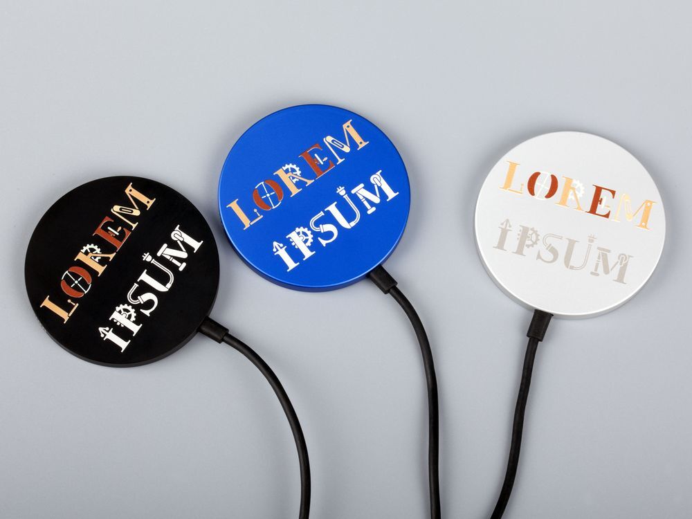 Магнитное зарядное устройство Cooper Rond, 15 Вт, синее арт.17715.40