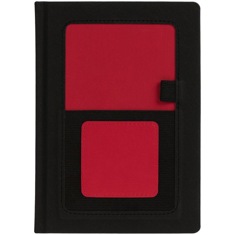 Ежедневник Mobile на заказ, недатированный, черно-красный арт.15885.53