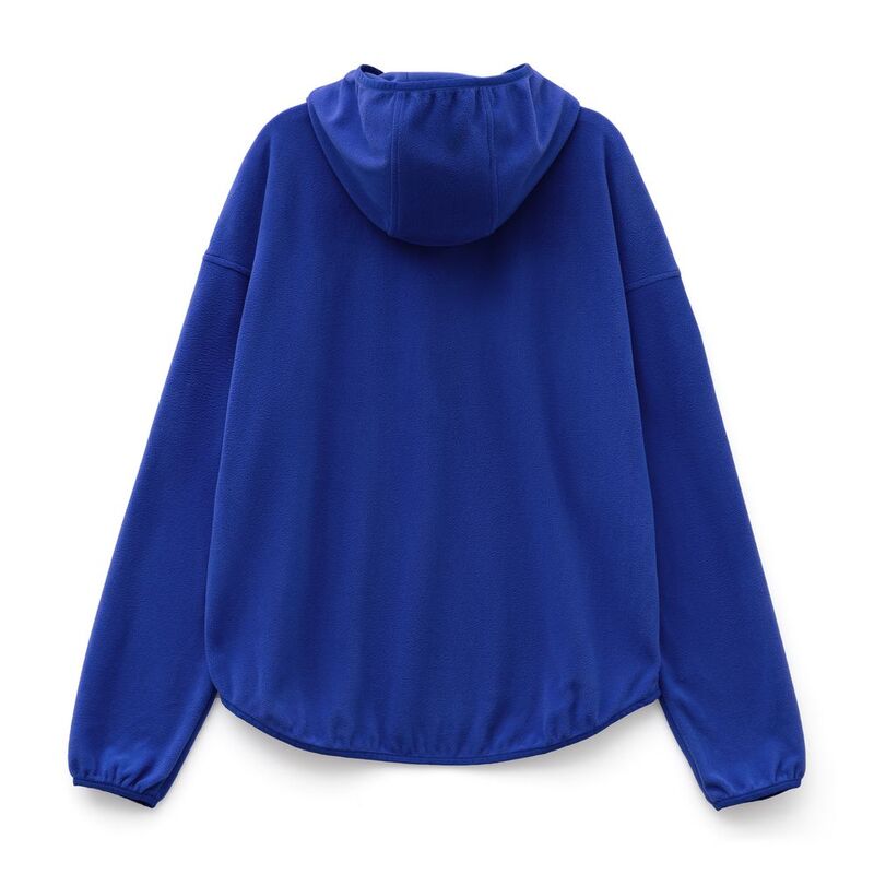 Анорак флисовый унисекс Fliska, ярко-синий арт.15671.44