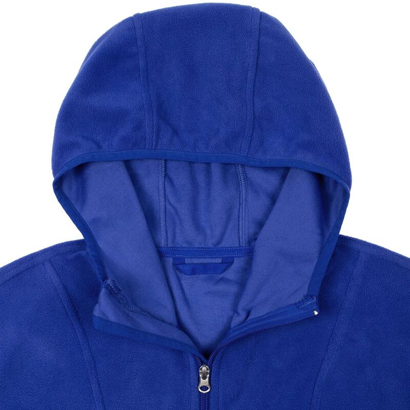 Анорак флисовый унисекс Fliska, ярко-синий арт.15671.44