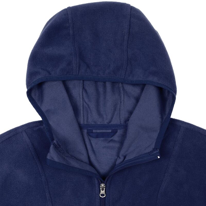 Анорак флисовый унисекс Fliska, темно-синий арт.15671.40