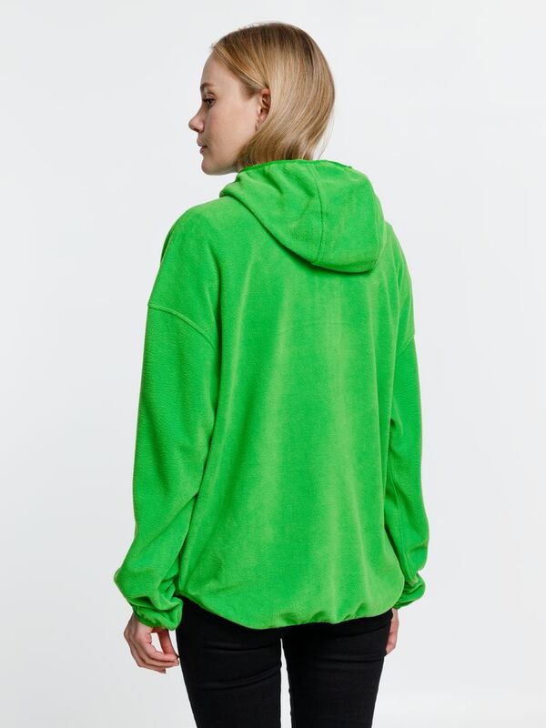 Анорак флисовый унисекс Fliska, зеленое яблоко арт.15671.94