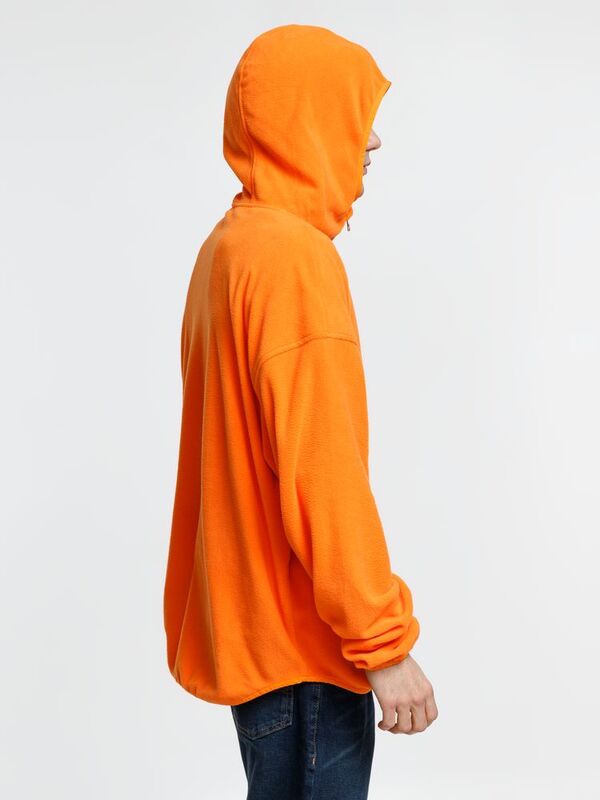 Анорак флисовый унисекс Fliska, оранжевый арт.15671.20