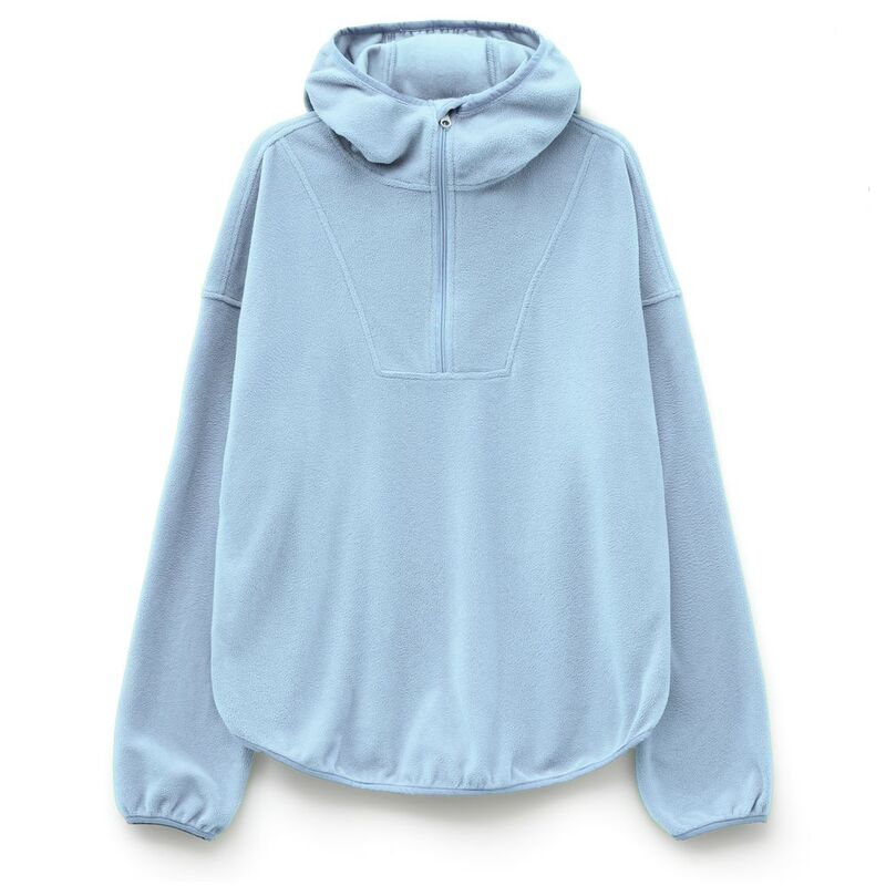 Анорак флисовый унисекс Fliska, голубой арт.15671.14