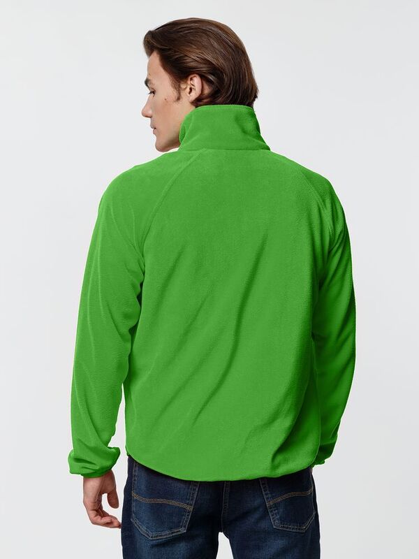 Куртка флисовая унисекс Fliska, зеленое яблоко арт.15672.94