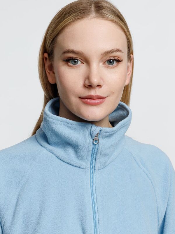 Куртка флисовая унисекс Fliska, голубая арт.15672.14