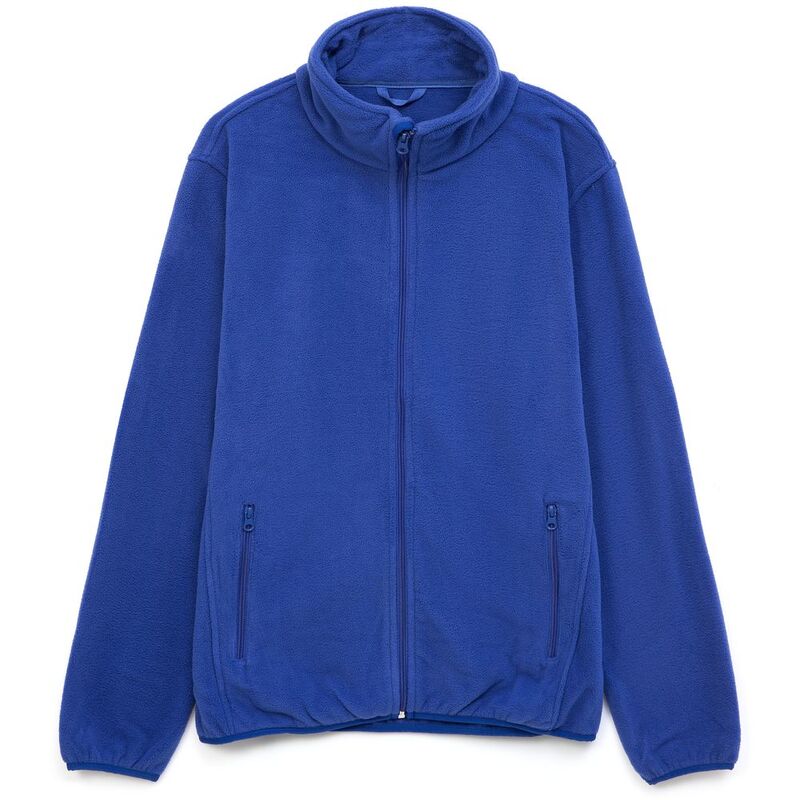 Куртка флисовая унисекс Nesse, синяя арт.16772.40