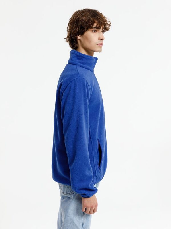 Куртка флисовая унисекс Nesse, синяя арт.16772.40