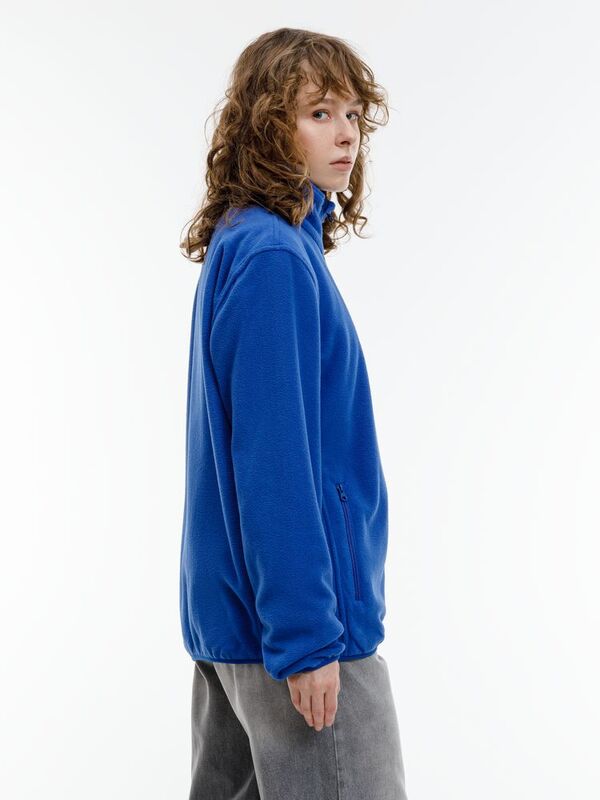 Куртка флисовая унисекс Nesse, синяя арт.16772.40