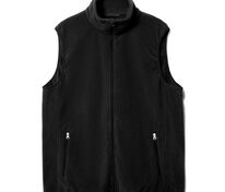 Жилет флисовый унисекс Nesse, черный арт.16773.30