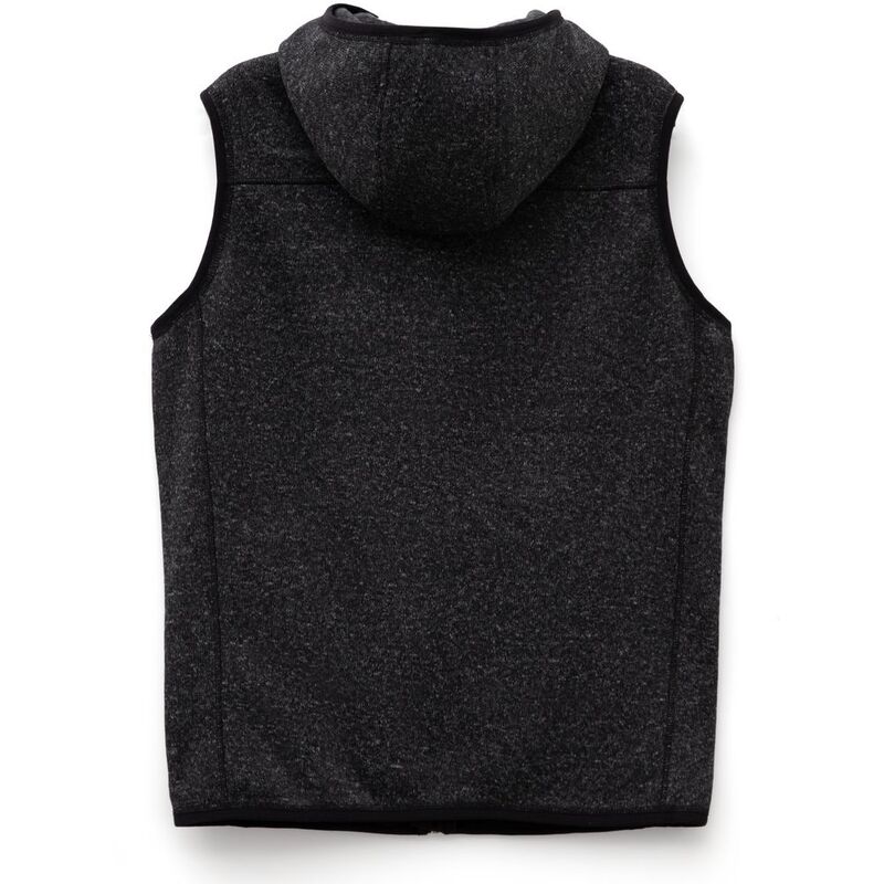 Жилет с капюшоном унисекс Gotland, черный арт.16254.30