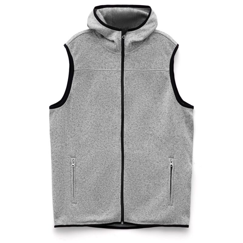 Жилет с капюшоном унисекс Gotland, серый арт.16254.11