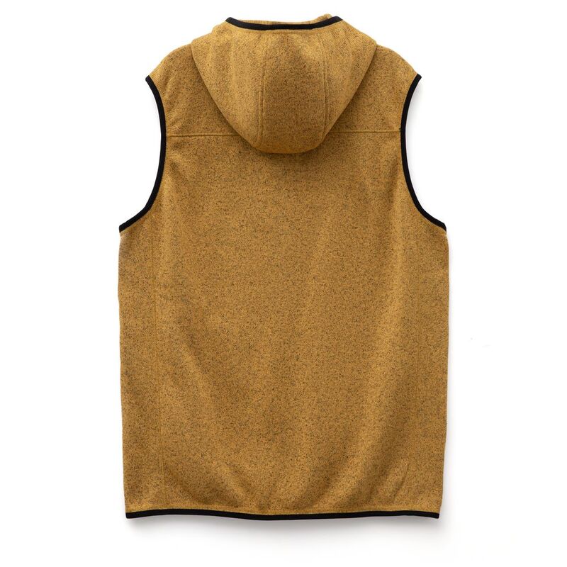 Жилет с капюшоном унисекс Gotland, горчичный арт.16254.81