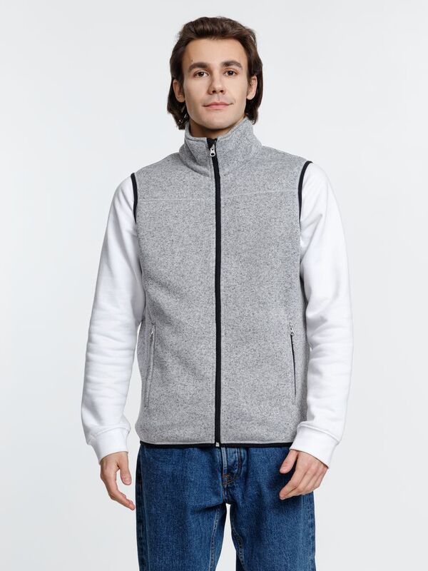 Жилет унисекс Gotland, серый арт.16255.11