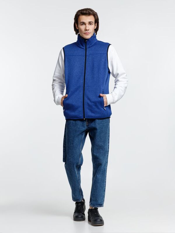 Жилет унисекс Gotland, синий арт.16255.40