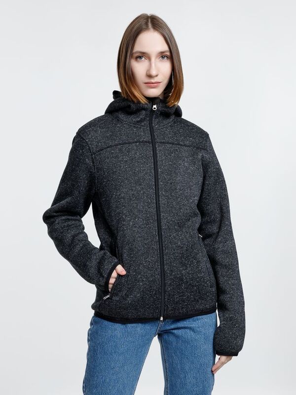 Куртка с капюшоном унисекс Gotland, черная арт.16256.30