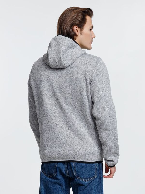 Куртка с капюшоном унисекс Gotland, серая арт.16256.11