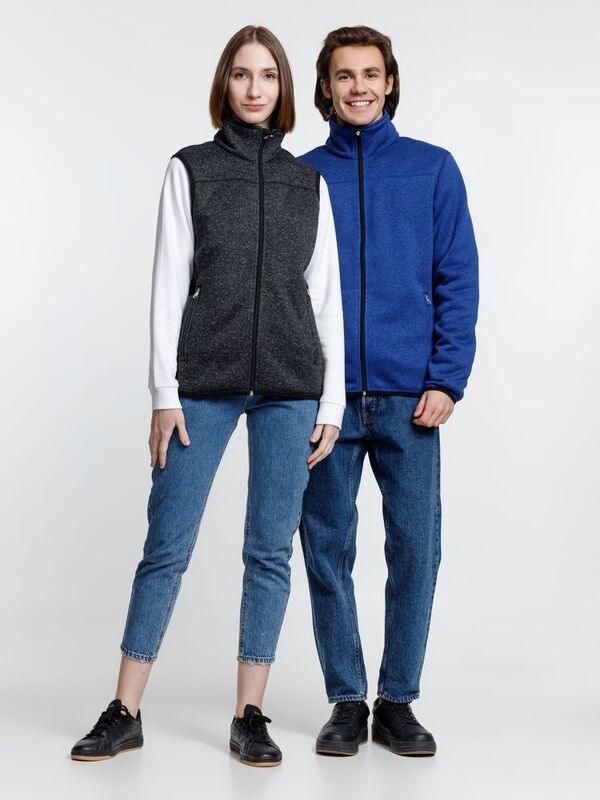 Куртка унисекс Gotland, синяя арт.16260.40