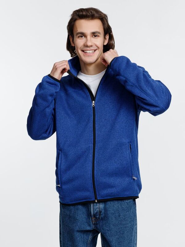 Куртка унисекс Gotland, синяя арт.16260.40