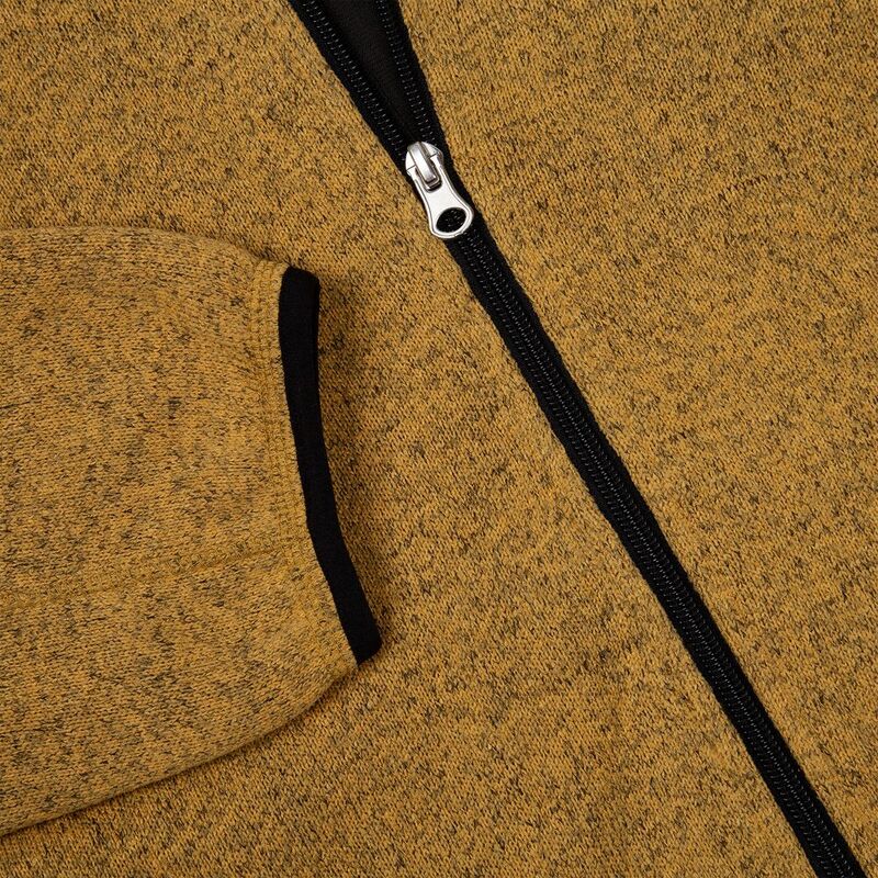 Куртка унисекс Gotland, горчичная арт.16260.81