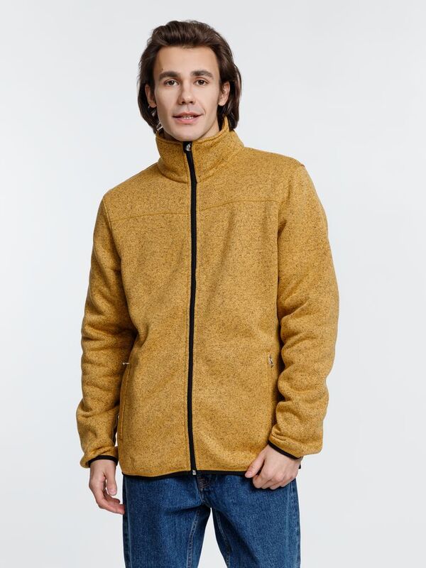 Куртка унисекс Gotland, горчичная арт.16260.81