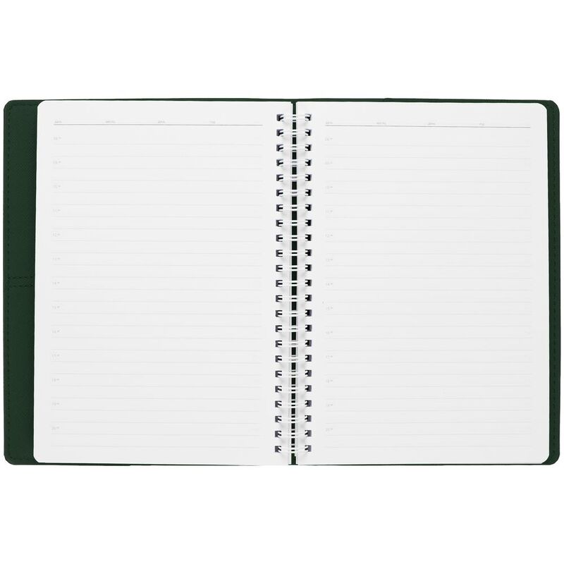 Ежедневник Spring Touch, недатированный, зеленый арт.25215.99