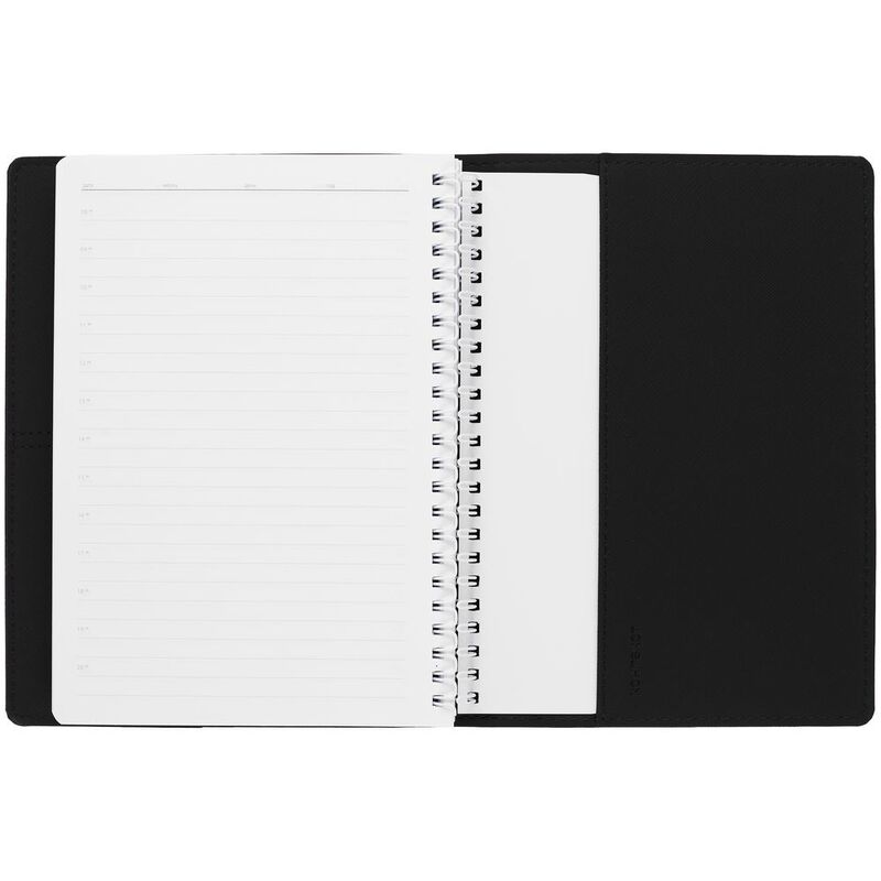 Ежедневник Spring Touch, недатированный, черный арт.25215.38