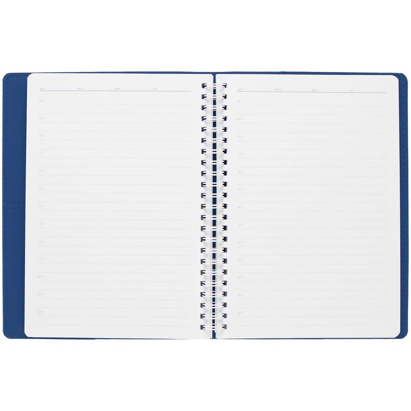 Ежедневник Spring Touch, недатированный, синий арт.25215.44