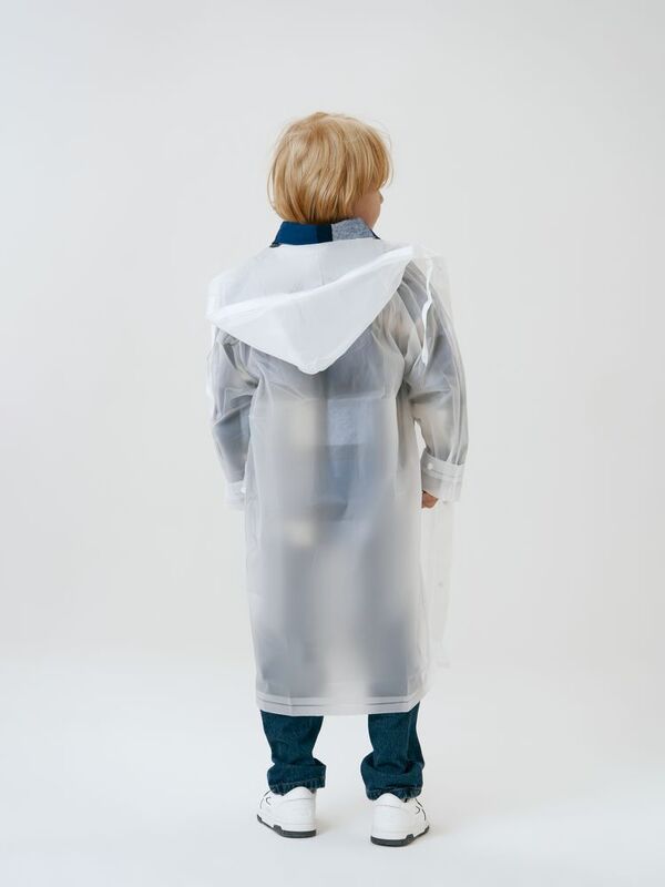 Дождевик детский RainDrop Kids, белый арт.26754.60