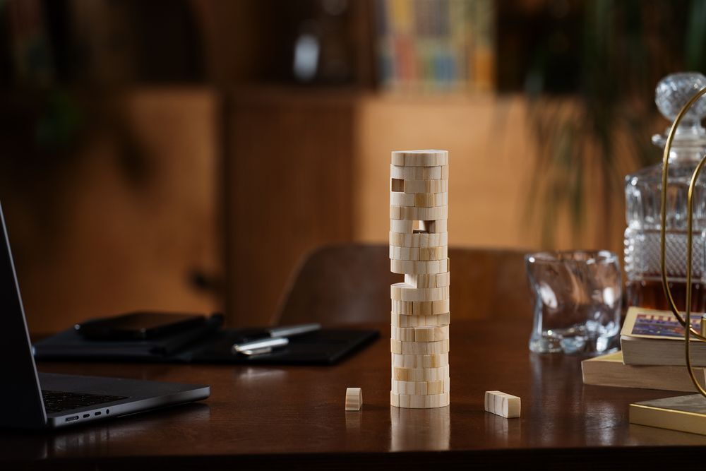 Игра &laquo;Круглая башня мини&raquo;, неокрашенная арт.19004.00