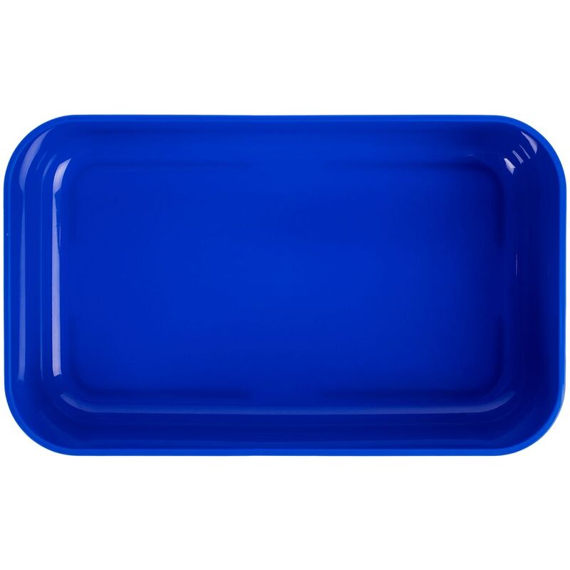 Ланчбокс Lunch Hour, белый с синим арт.17719.40