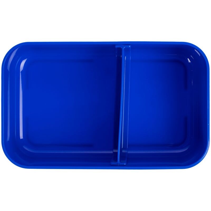 Ланчбокс Lunch Hour, белый с синим арт.17719.40